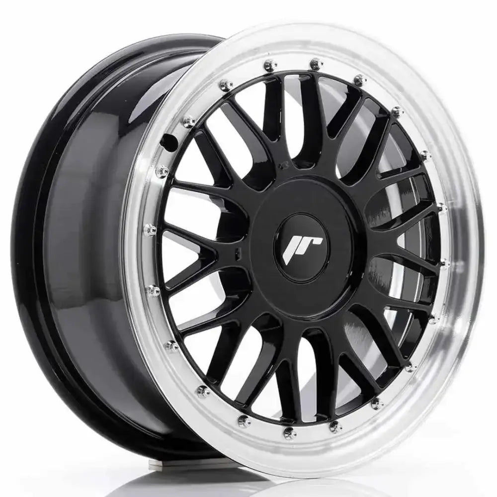 Felg Japan Racing Jr23 16x7 Et20-45 Blank Gloss Black W/machined Lip