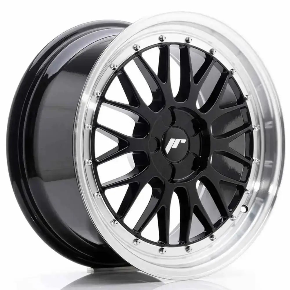 Felg Japan Racing Jr23 18x8,5 Et25-48 5h Blank Gloss Black W/machined Lip