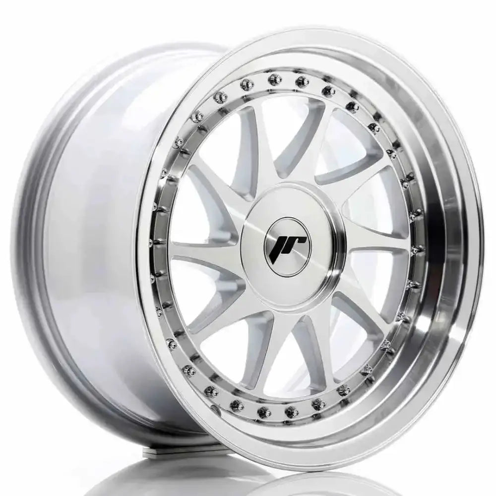 Felg Japan Racing Jr26 16x8 Et10-30 Blank Mach Silver