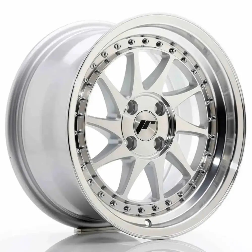 Felg Japan Racing Jr26 16x8 Et30 4x100 Mach Silver