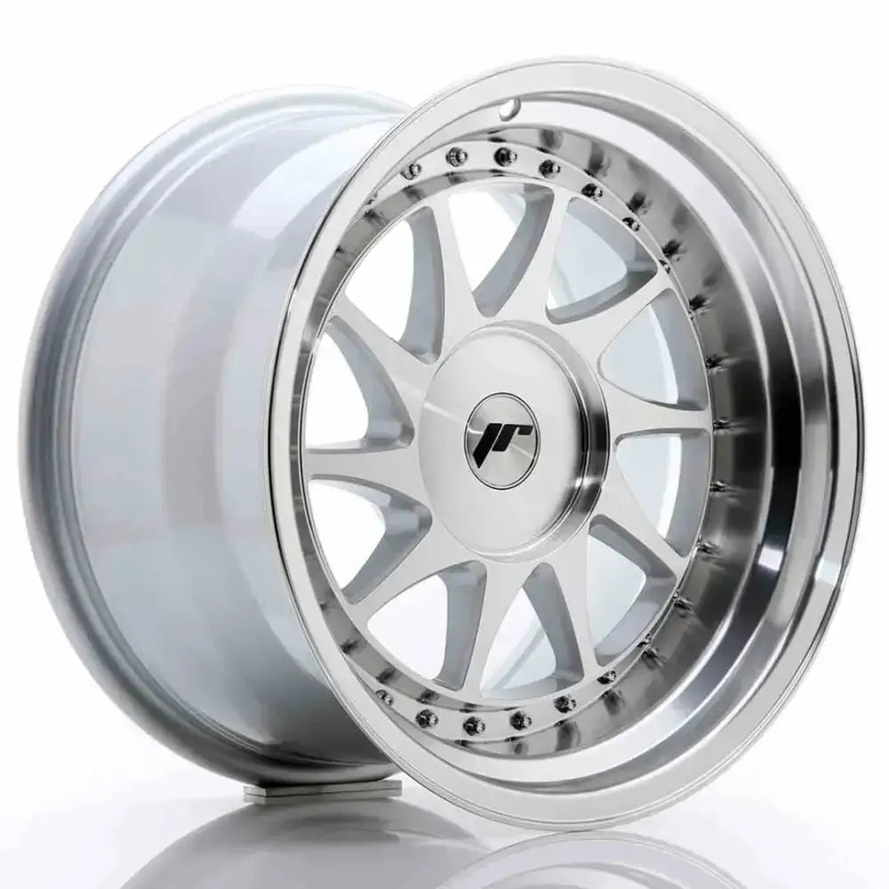 Felg Japan Racing Jr26 17x10 Et20-25 Blank Mach Silver