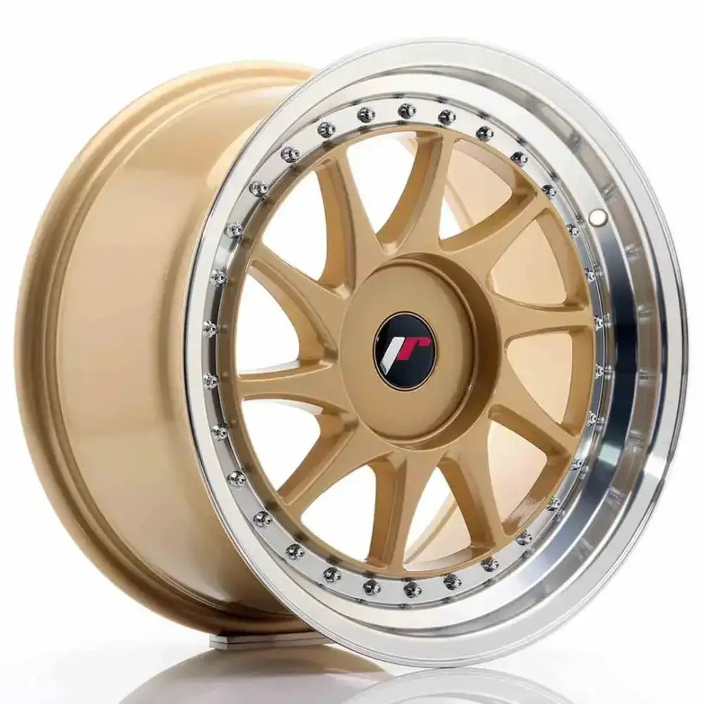 Felg Japan Racing Jr26 17x9 Et20-35 Blank Gold
