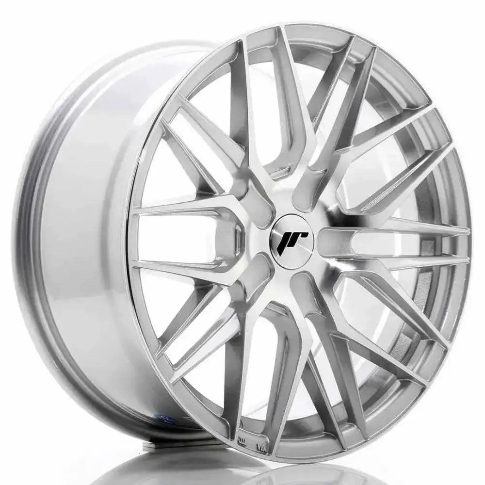 Felg Japan Racing Jr28 17x8 Et25-40 Blank Sølv Machin