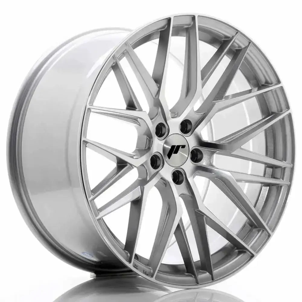Felg Japan Racing Jr28 20x10 Et40 5x112 Sølv Machined