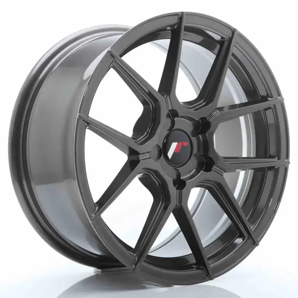 Felg Japan Racing Jr30 17x8 Et20-40 5h Blank Hyper Gray