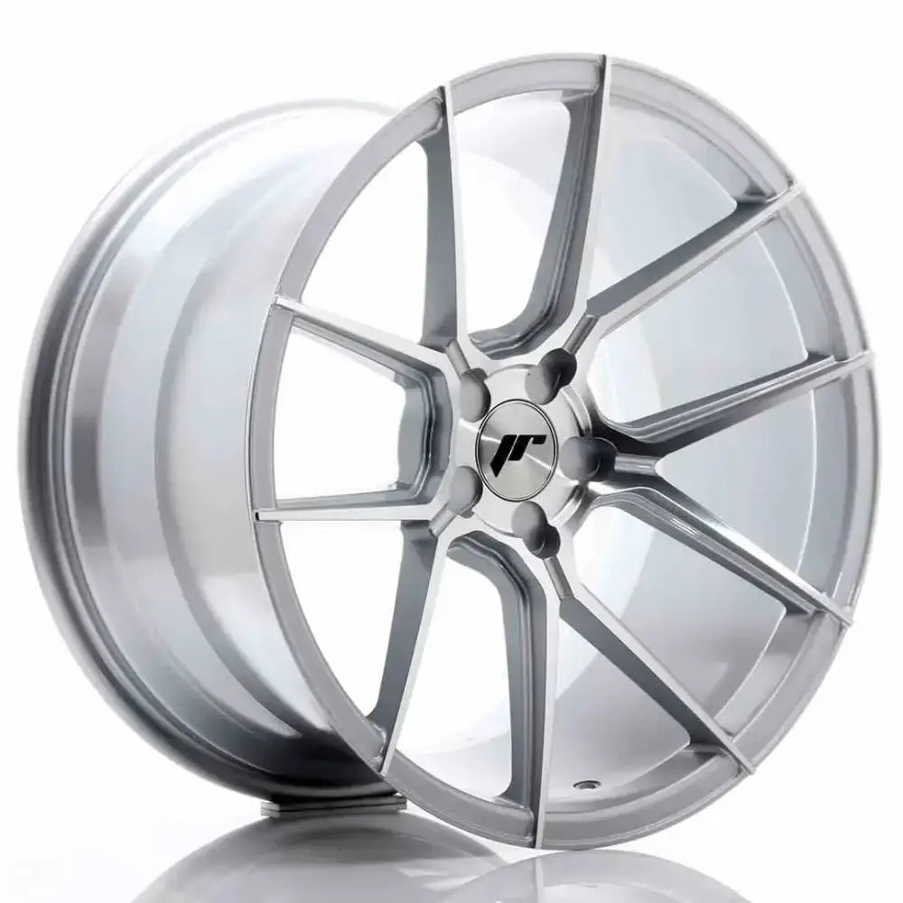 Felg Japan Racing Jr30 19x11 Et15-40 5h Blank Sølv Ma