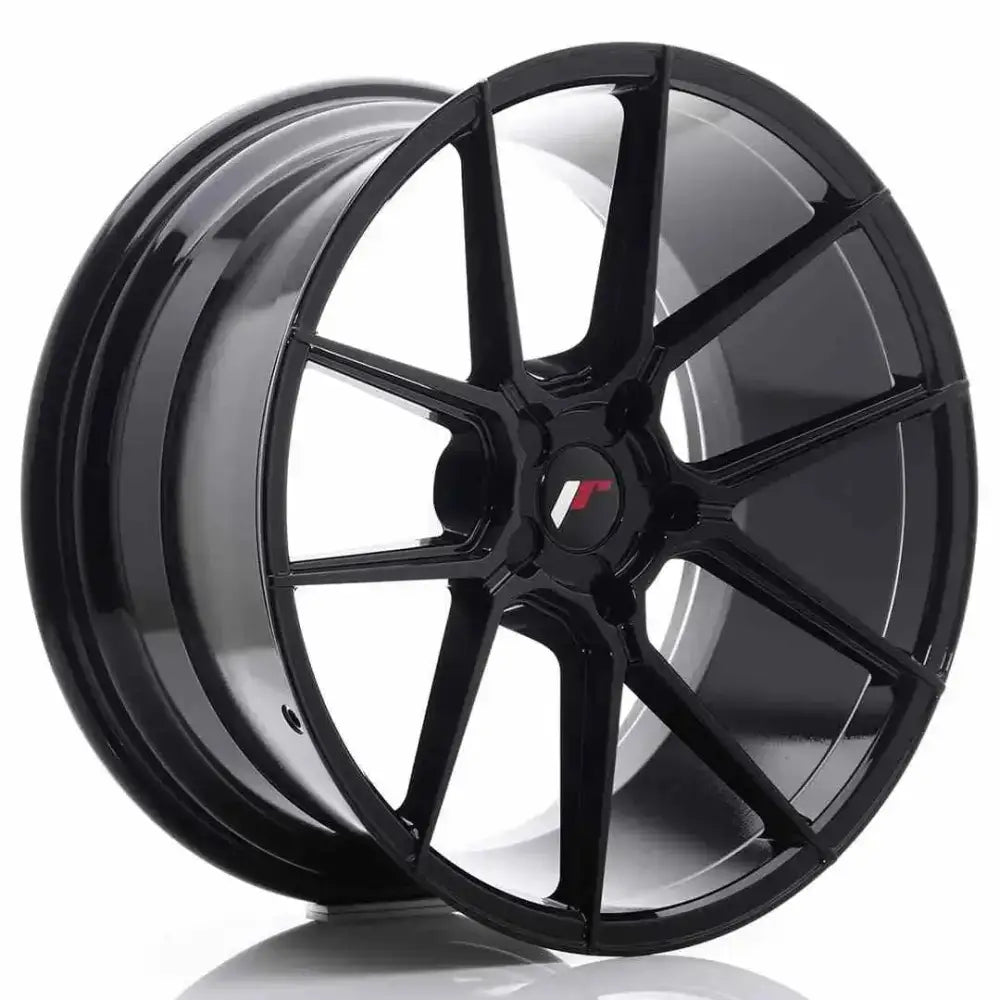 Felg Japan Racing Jr30 20x10 Et20-40 5h Blank Glossy Black