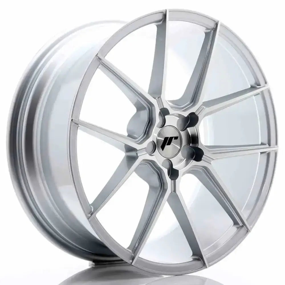 Felg Japan Racing Jr30 20x8,5 Et20-40 5h Blank Sølv m