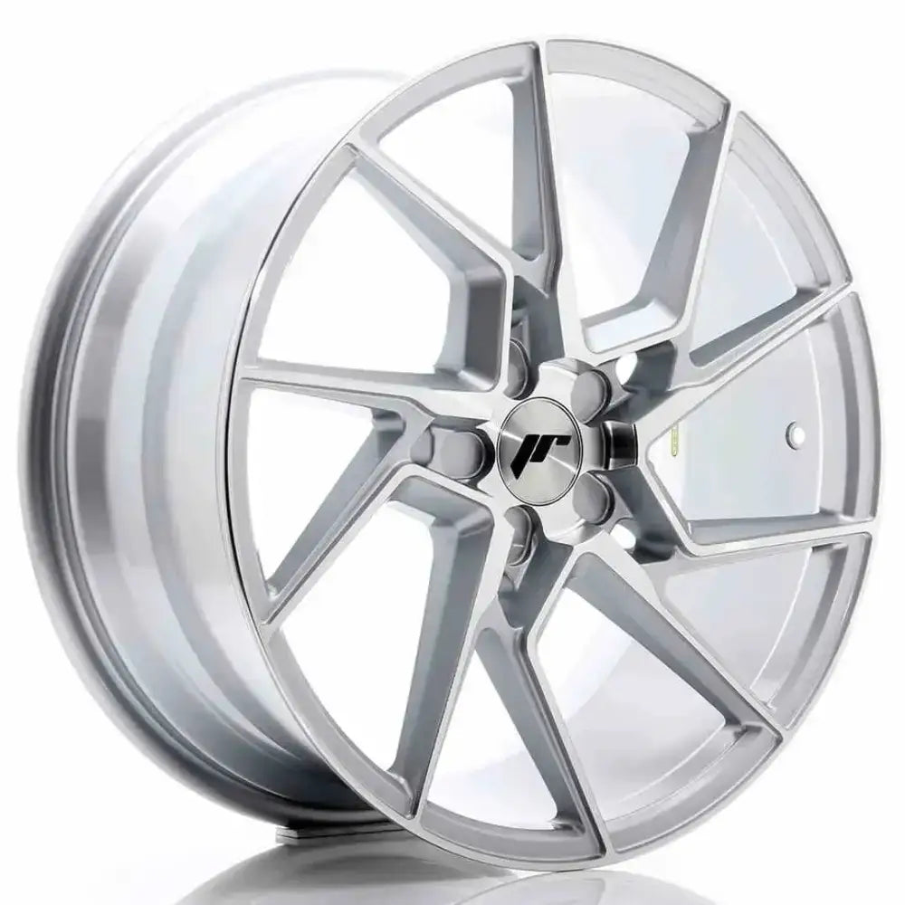 Felg Japan Racing Jr33 19x8,5 Et20-45 5h Blank Sølv m
