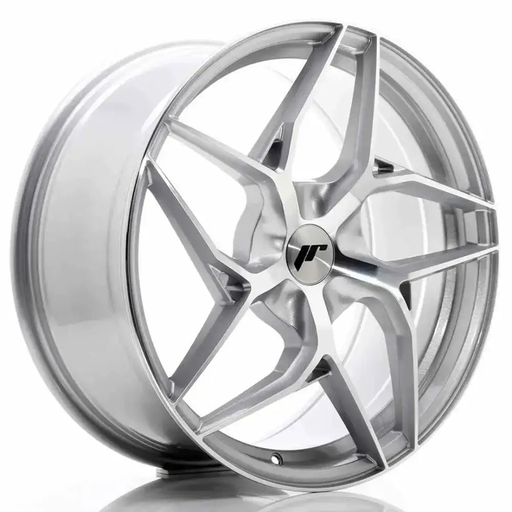 Felg Japan Racing Jr35 19x8,5 Et20-45 5h Blank Sølv m