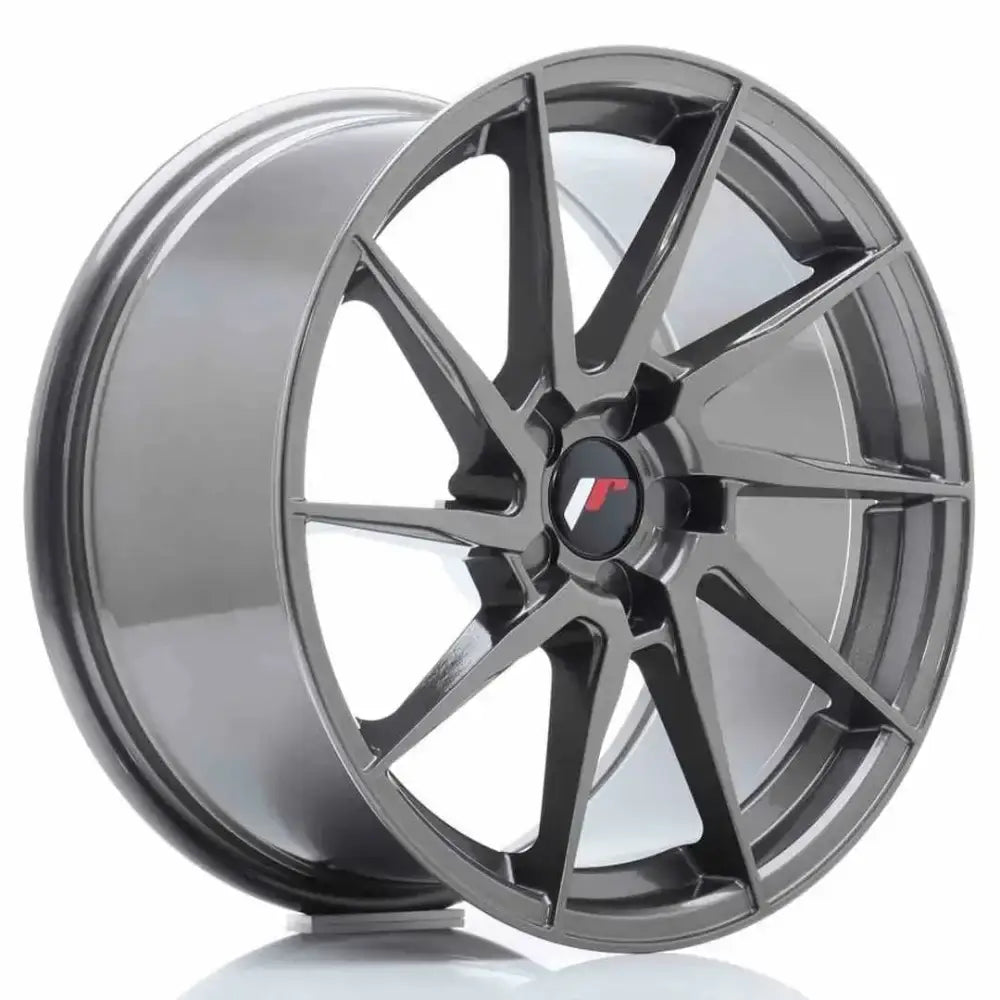 Felg Japan Racing Jr36 18x9 Et20-48 5h Blank Hyper Gray