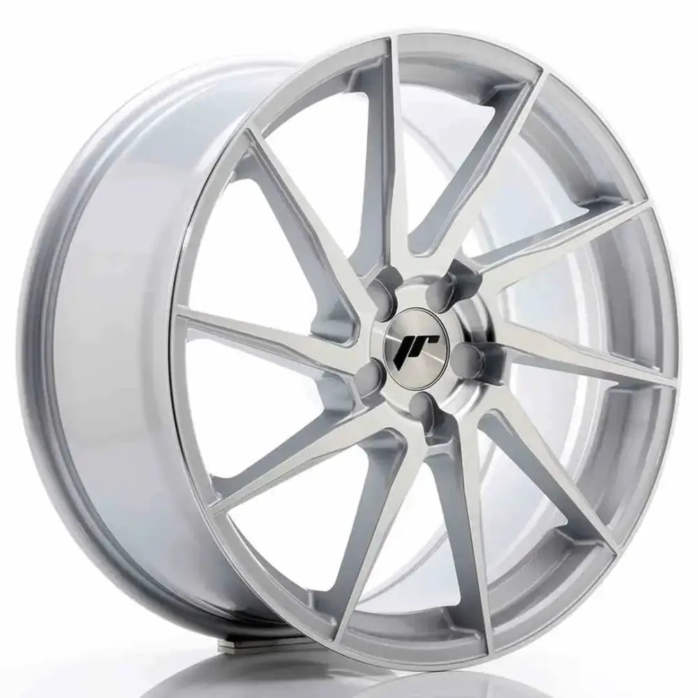 Felg Japan Racing Jr36 19x8,5 Et40-50 5h Blank Silver Brushed Face