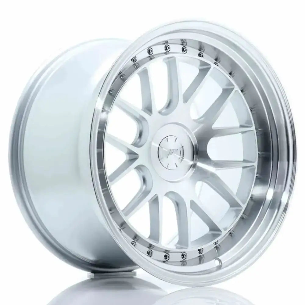 Felg Japan Racing Jr40 19x11 Et15-22 5h Blank Silver Machined Face