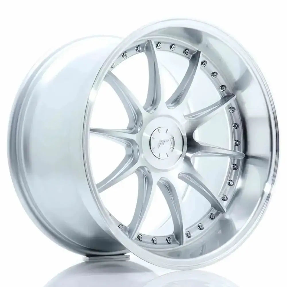 Felg Japan Racing Jr41 19x11 Et12-25 5h Blank Silver Machined Face