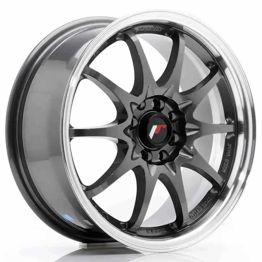 Felg Japan Racing Jr5 16x7 Et30 4x100/108 Gun Metal