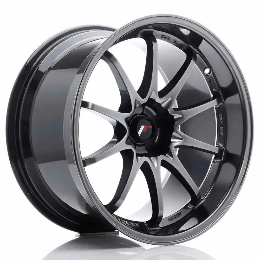 Felg Japan Racing Jr5 19x10.5 Et12 5h Blank Hyper Black