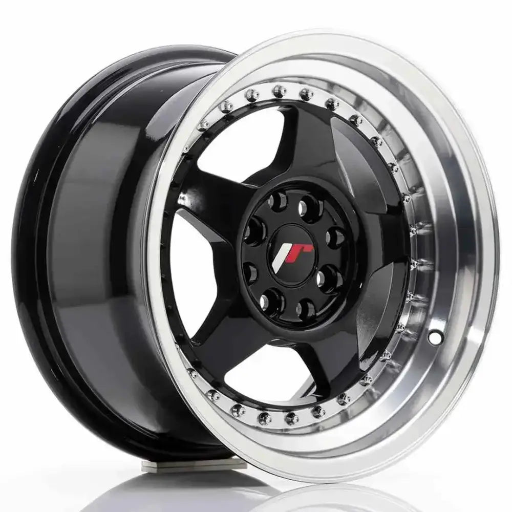 Felg Japan Racing Jr6 15x8 Et25 4x100/108 Glossy Black