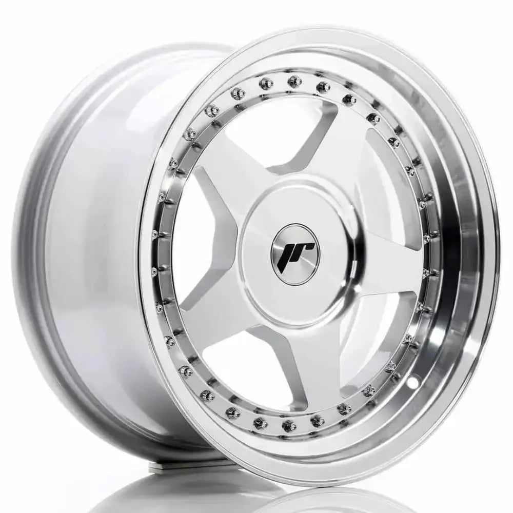 Felg Japan Racing Jr6 16x8 Et10-30 Blank Mach Silver