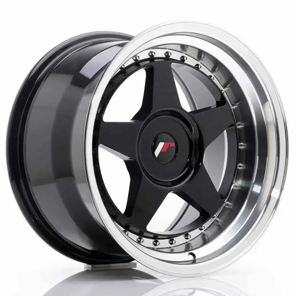 Felg Japan Racing Jr6 17x10 Et20 Blank Glossy Black