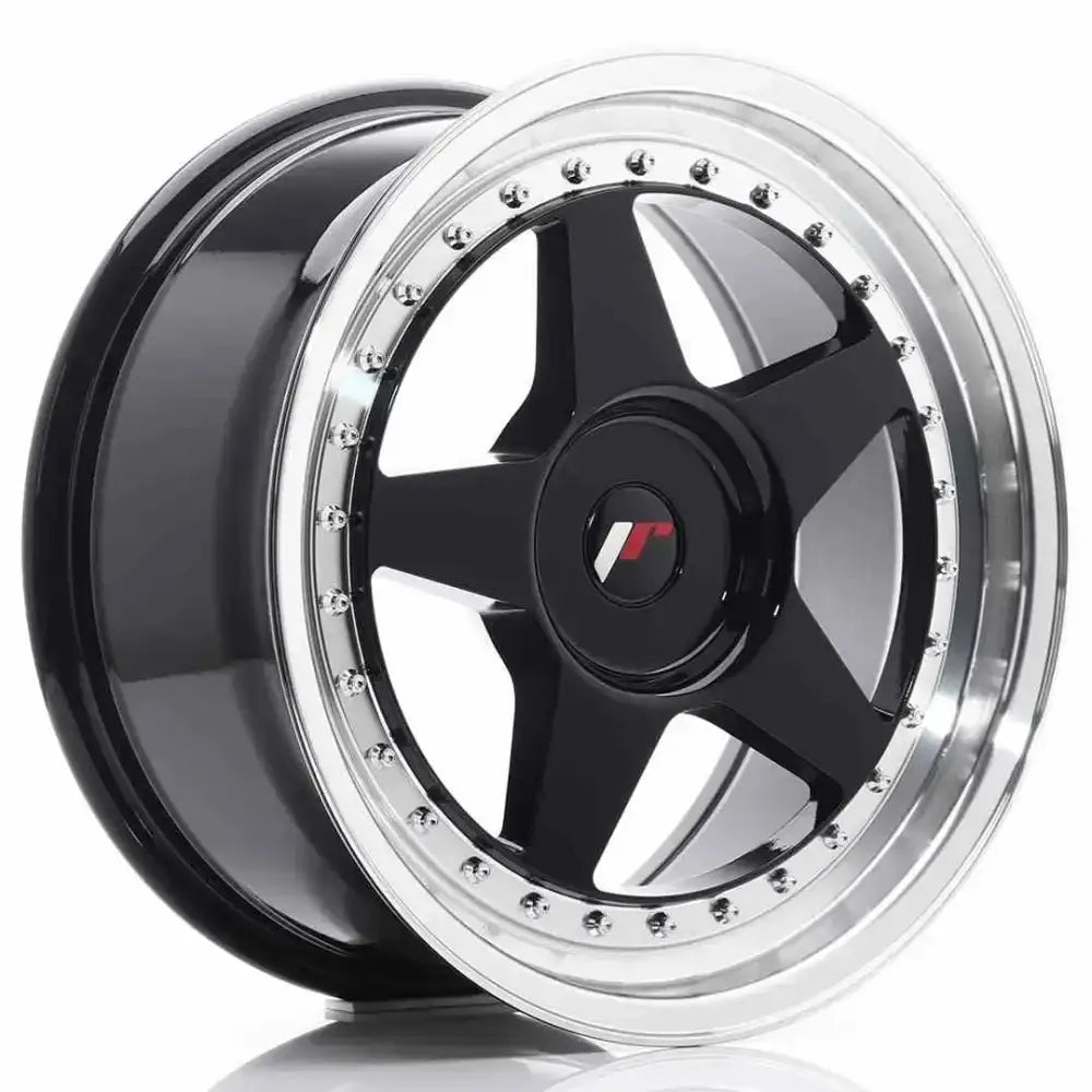 Felg Japan Racing Jr6 17x8 Et20-35 Blank Glossy Black