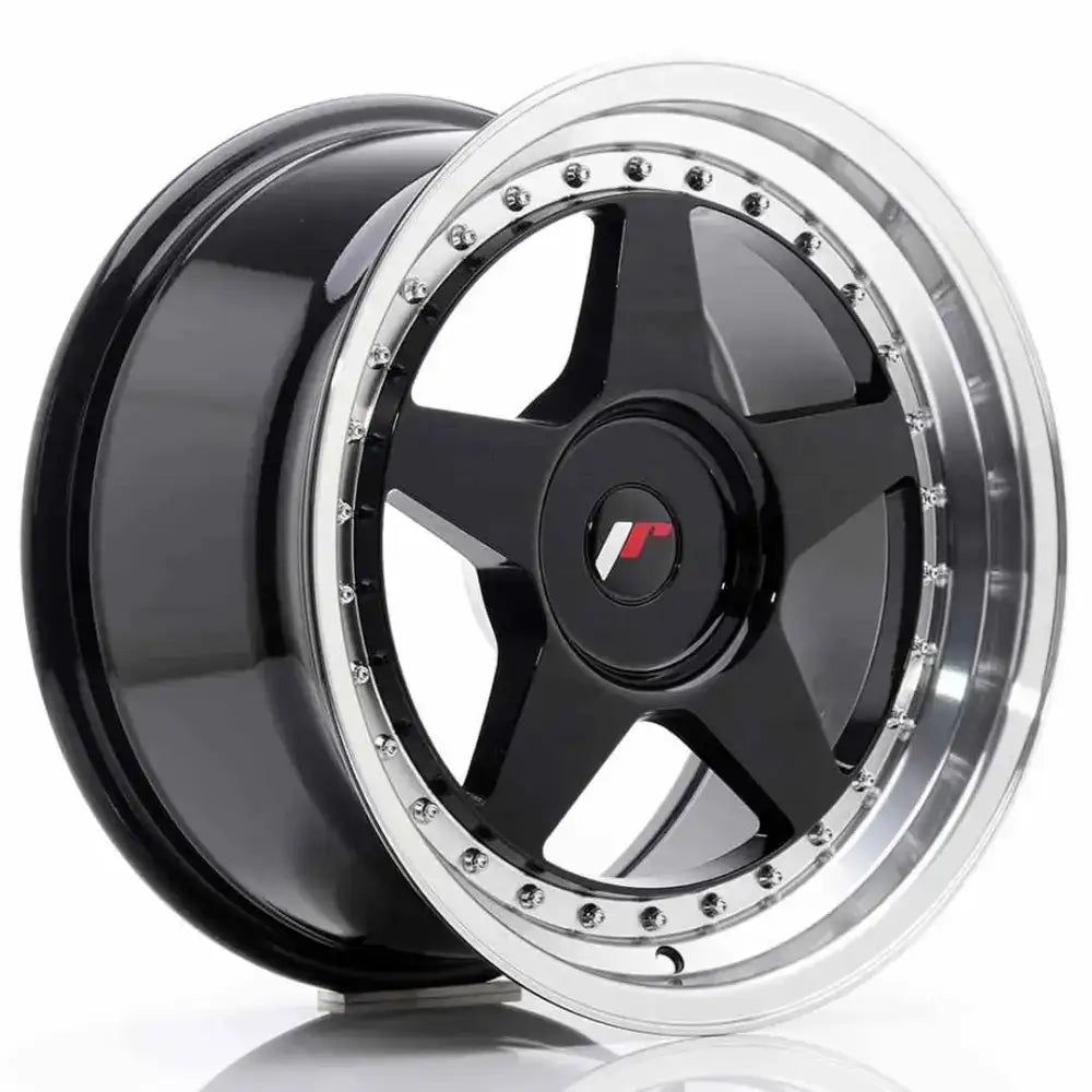 Felg Japan Racing Jr6 17x9 Et20-35 Blank Glossy Black