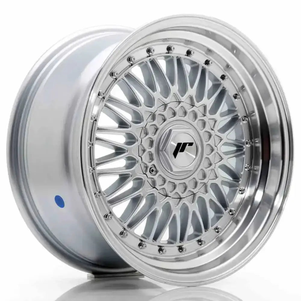 Felg Japan Racing Jr9 17x8,5 Et20-35 Blank Silver W/machined Lip + silver Rivets