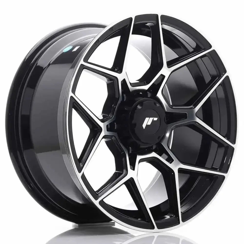 Felg Japan Racing Jrx9 18x9 Et18 6x139.7 Gloss Black Machined Face