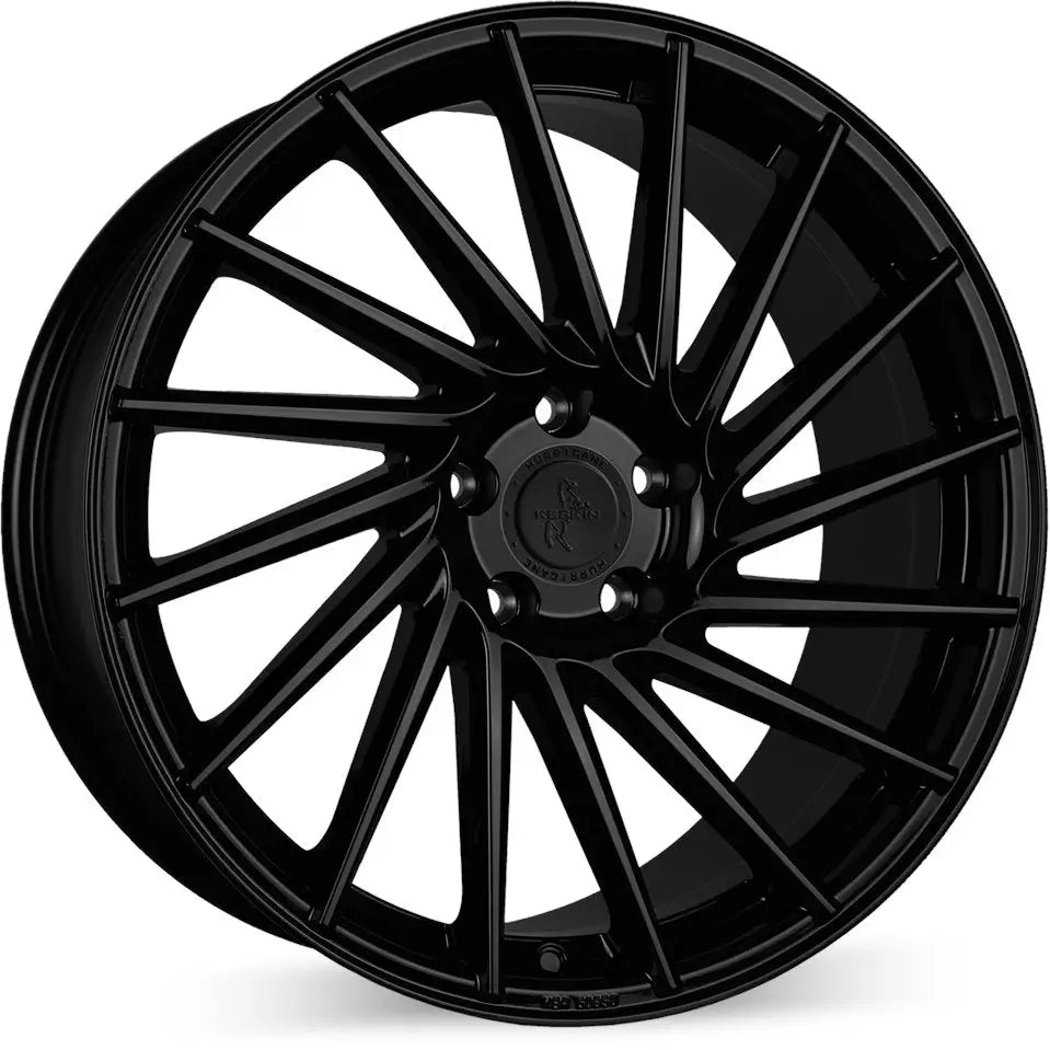 Felg Keskin Kt17 Hurricane Matt Black Painted 8x18 4x100 Et35