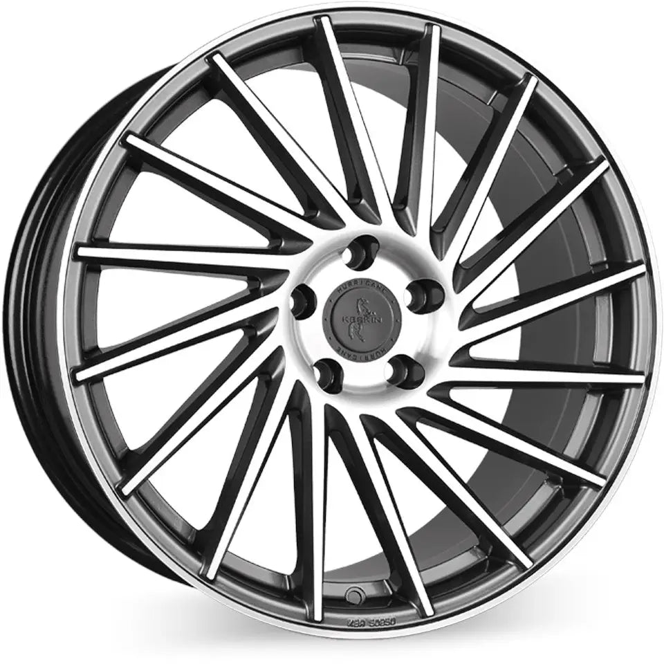 Felg Keskin Kt17 Hurricane Palladium Front Polish 8x18 5x112 Et30
