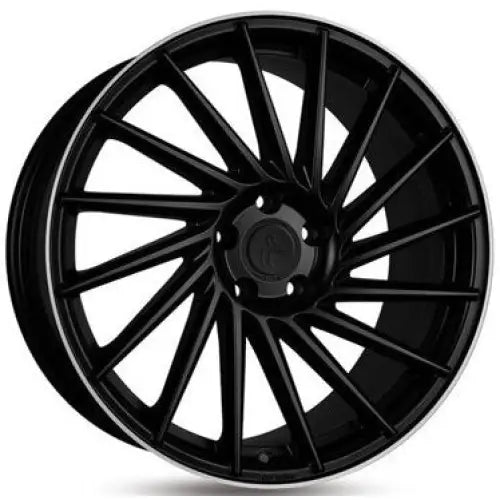 Felg Keskin Kt17 Matt Black Lip Polish 8x18 5x112 Et45