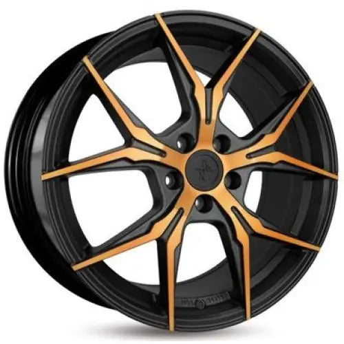 Felg Keskin Kt19 Matt Black Front Copper 8,5x19 5x114,3 Et40