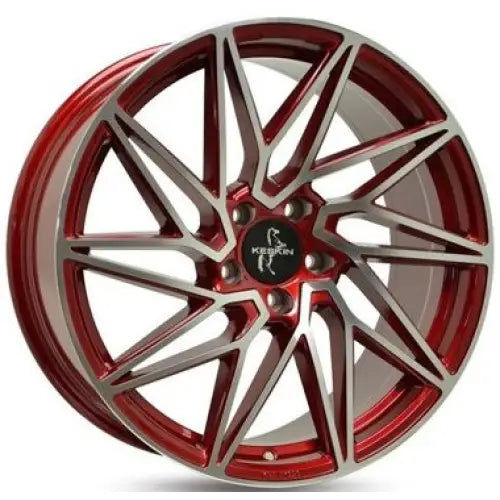 Felg Keskin Kt20 Candy Red Front Polish 8,5x19 5x112 Et45