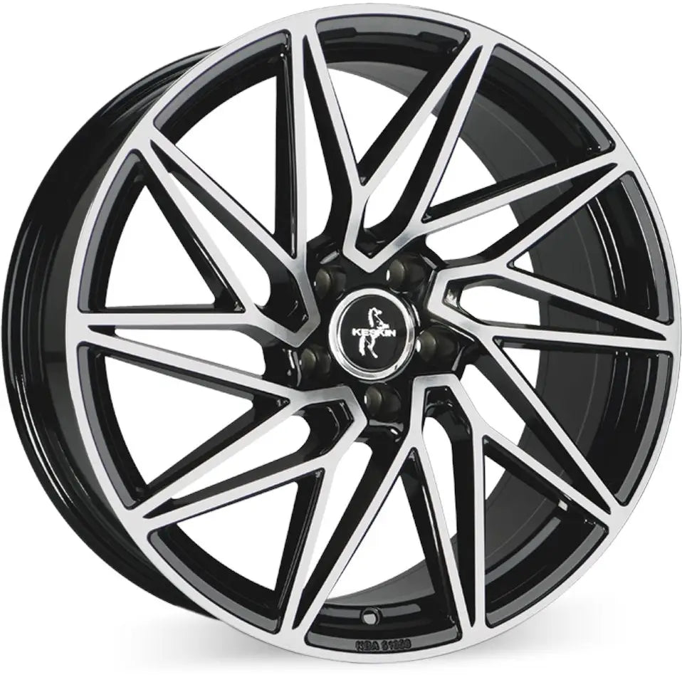 Felg Keskin Kt20 Future Black Front Polish 8x18 5x108 Et45