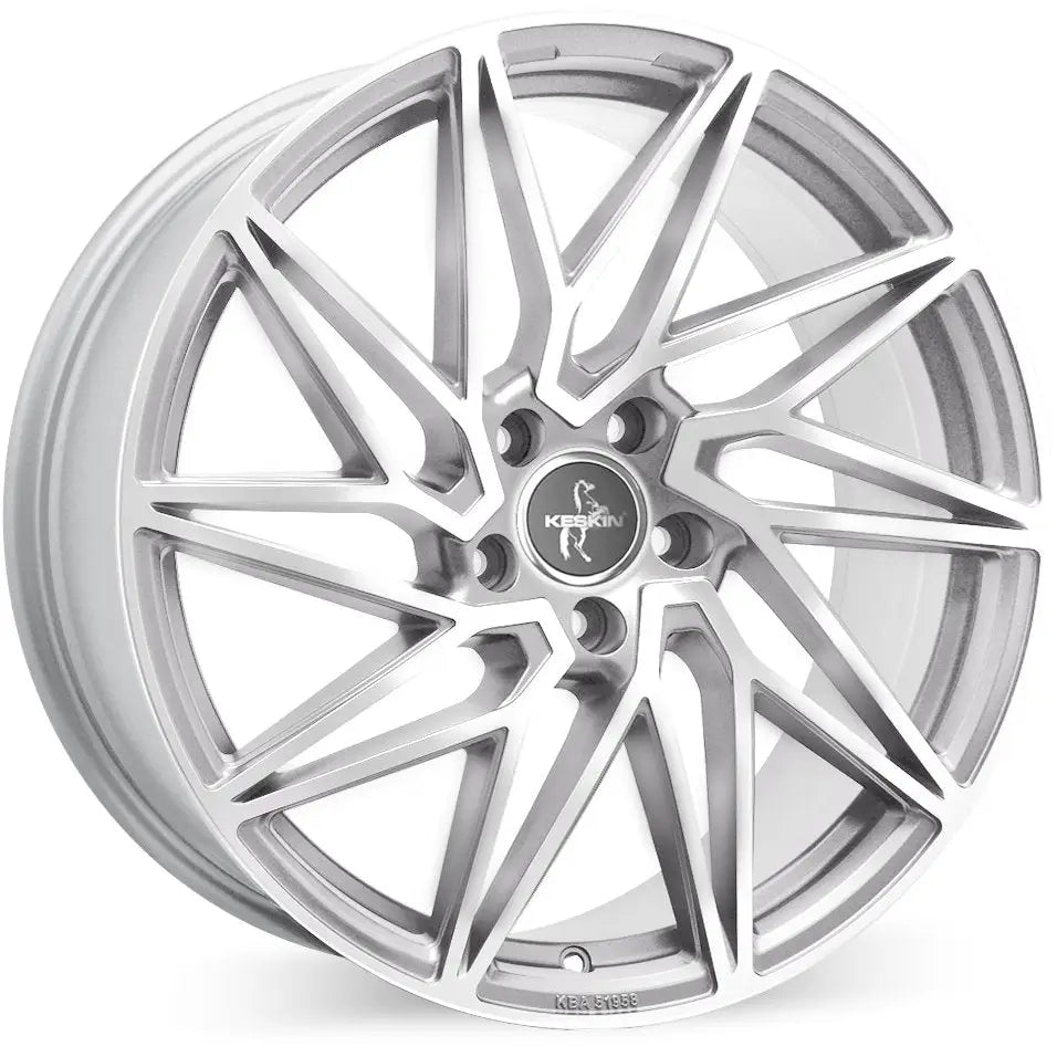 Felg Keskin Kt20 Future Silver Front Polish 8x18 5x112 Et45