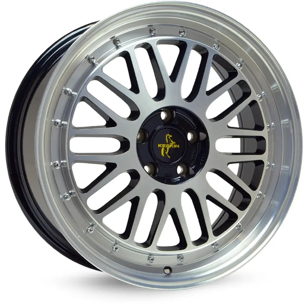 Felg Keskin Kt22 Retro Black Front Polish 8,5x19 5x120 Et35