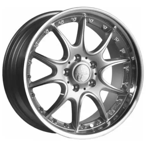 Felg Keskin Kt8 Silver Lip Polish 9x16 5x112 Et25