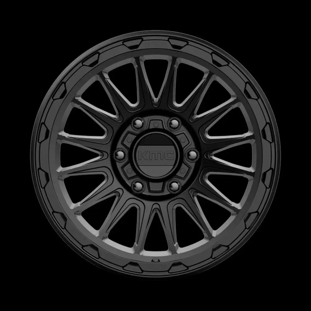 Felg Km542 Impact Satin Black Kmc 17x9 Et-12 6x139.7