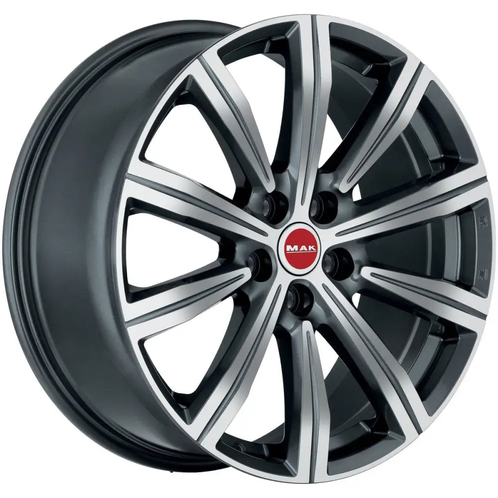 Felg Mak Birmingham Gun Metallic Mirror 8,5x20 5x120 Et35
