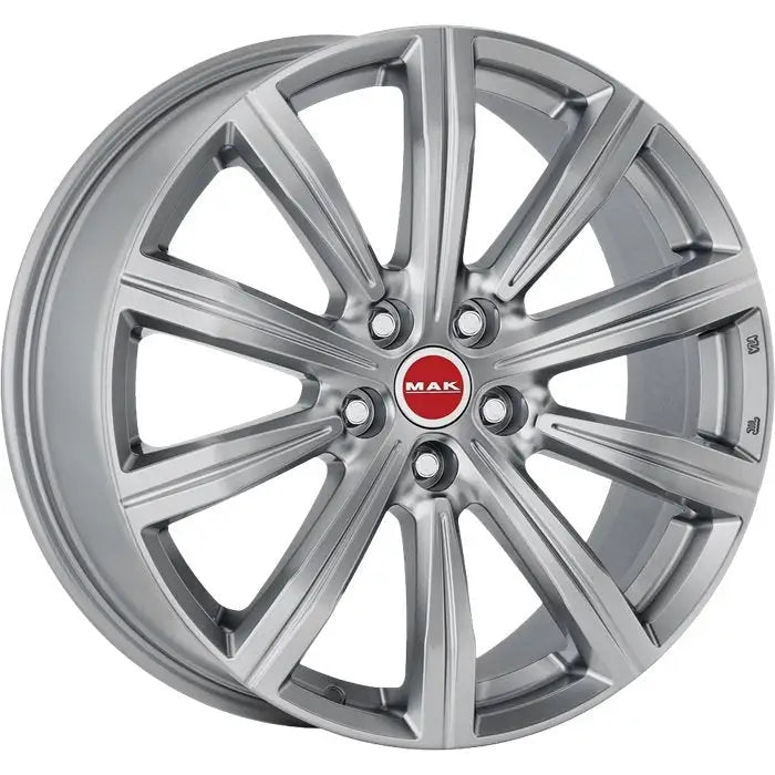Felg Mak Birmingham Silver 9x22 5x108 Et45