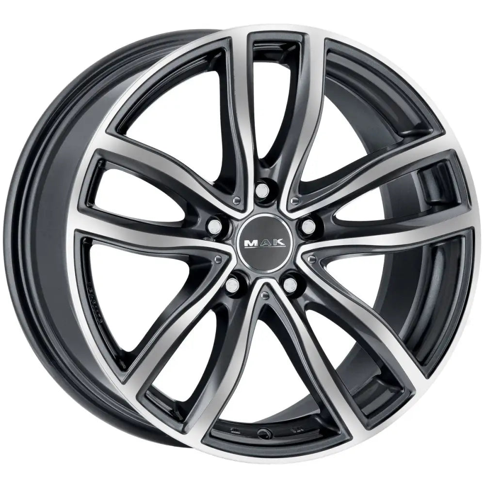 Felg Mak Fahr Gun Metallic Mirror 7,5x17 5x120 Et52