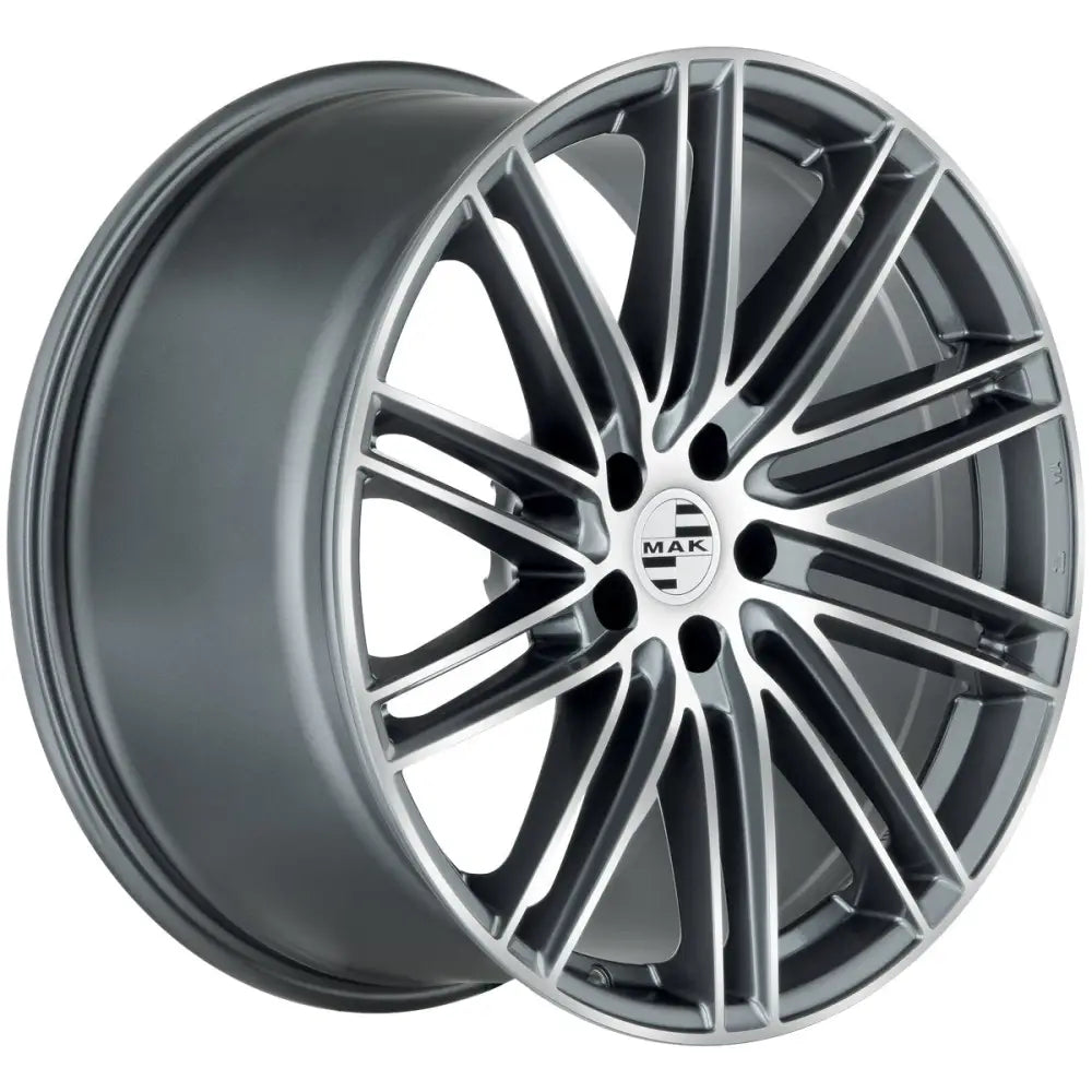 Felg Mak Leipzig-d Gun Metallic Mirror 11,5x21 5x130 Et58