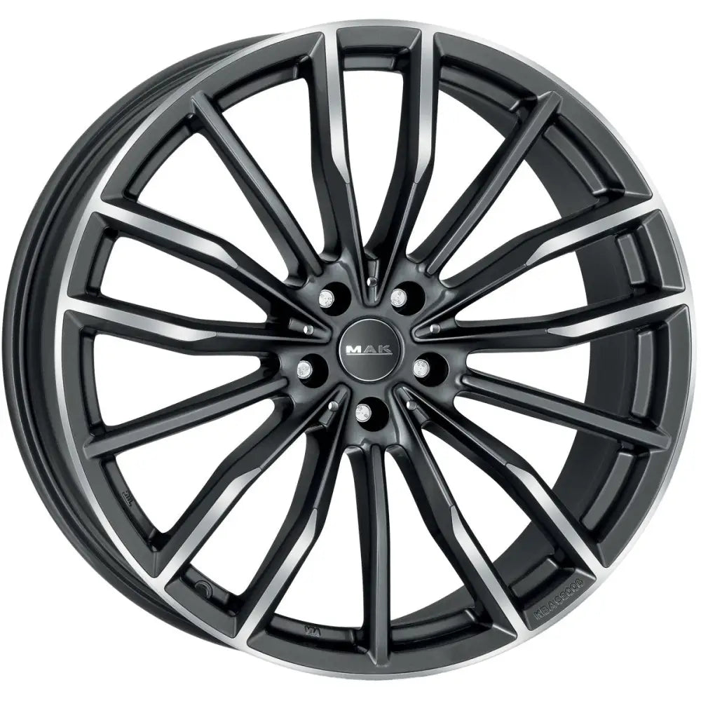 Felg Mak Rapp Gun Metallic Mirror 9x19 5x120 Et37