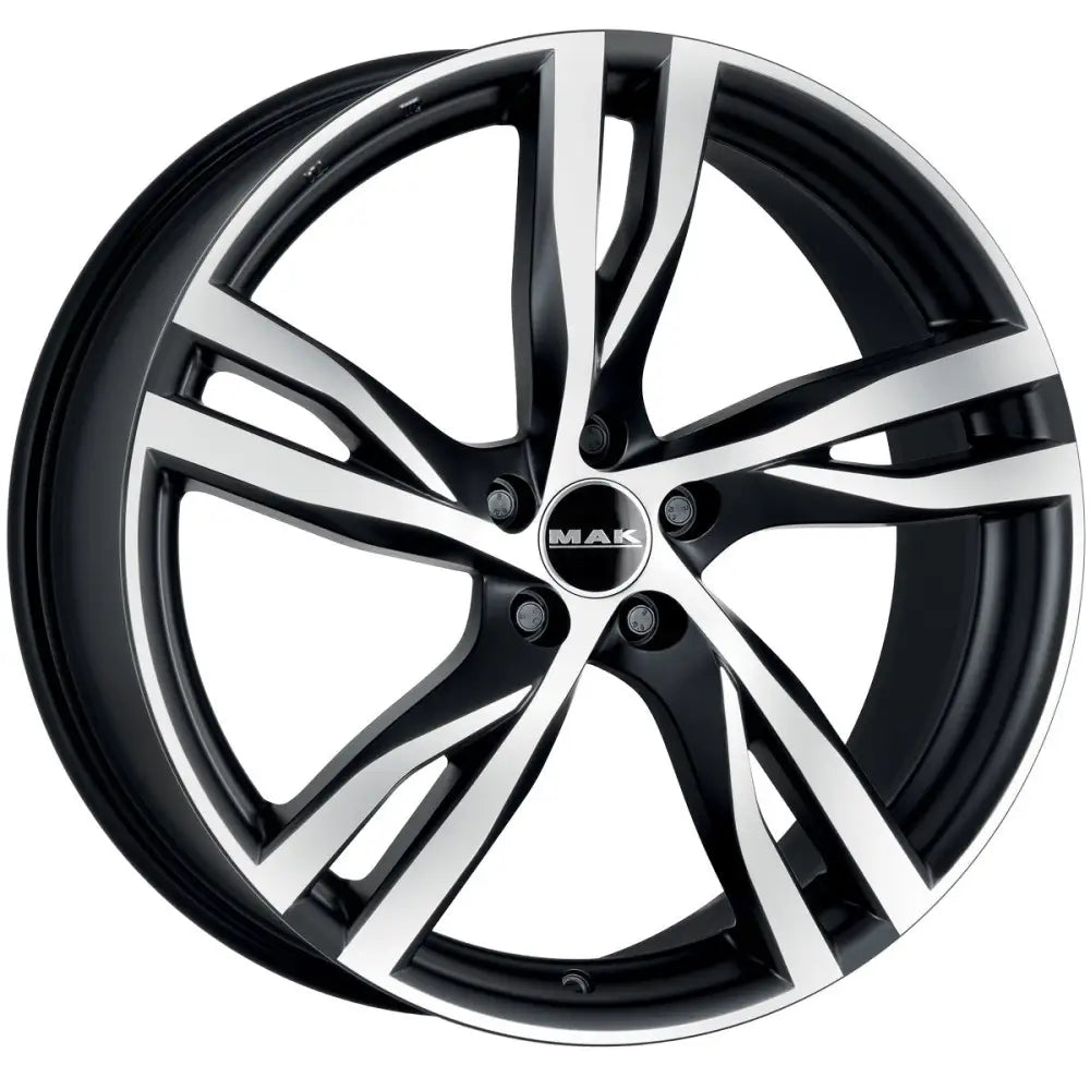 Felg Mak Stockholm Ice Black 7,5x17 5x108 Et55