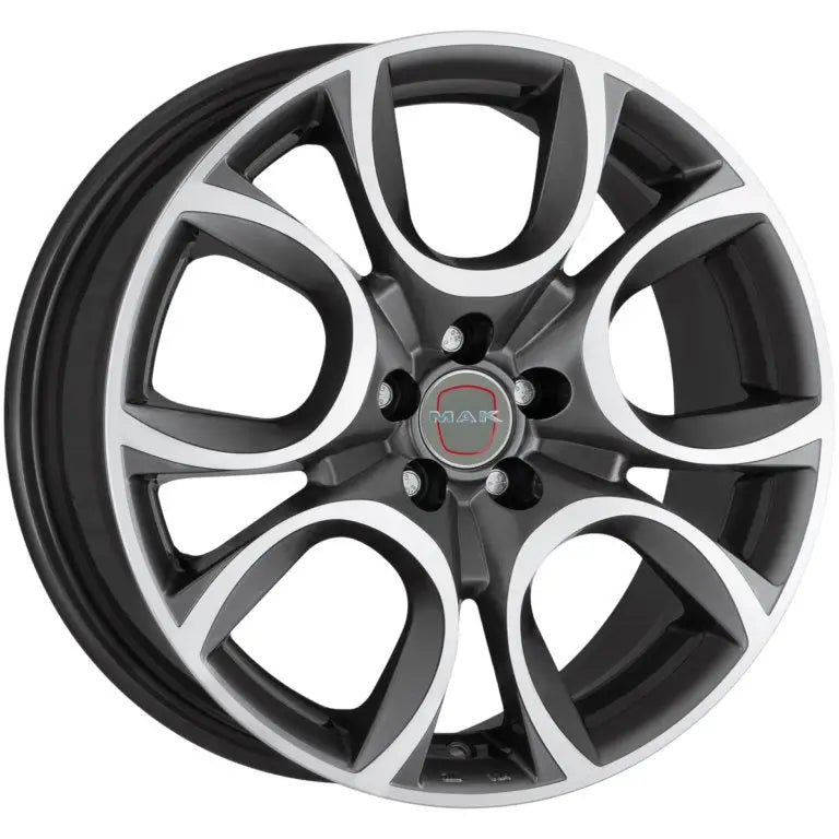 Felg Mak Torino Gun Metallic Mirror 6,5x16 4x100 Et40