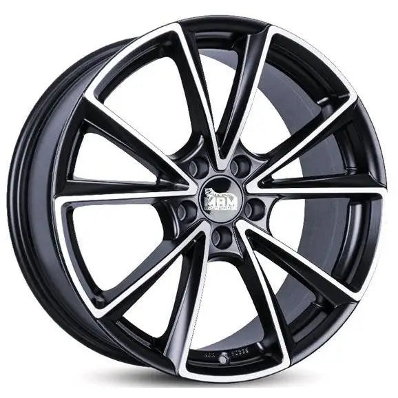 Felg Mam A5 Matt Black Front Polish 8x19 5x112 Et30