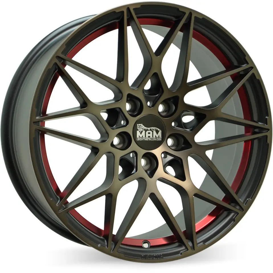 Felg Mam B2 Bronze Red Inside 8,5x20 5x112 Et45
