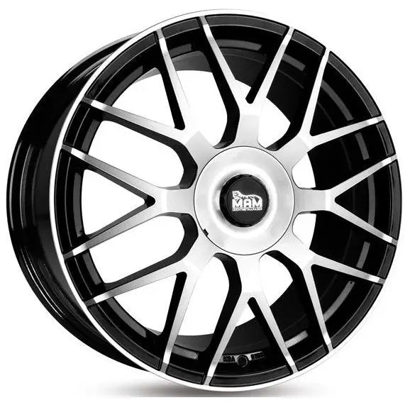 Felg Mam Gt1 Black Front Polish 8,5x19 5x112 Et30
