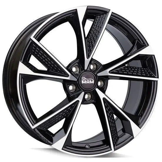 Felg Mam Rs6 Black Front Polish 8,5x19 5x112 Et45