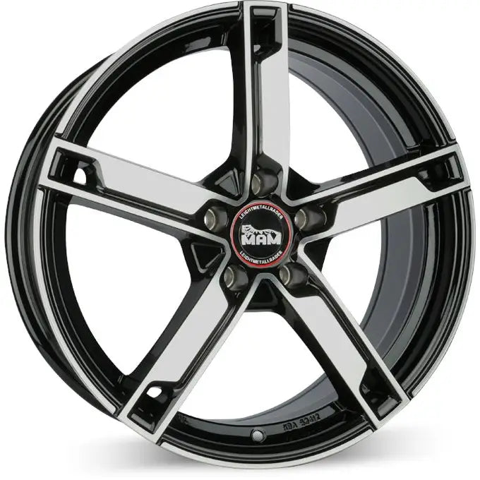 Felg Mam W4 Black Front Polish 7,5x18 5x114,3 Et45