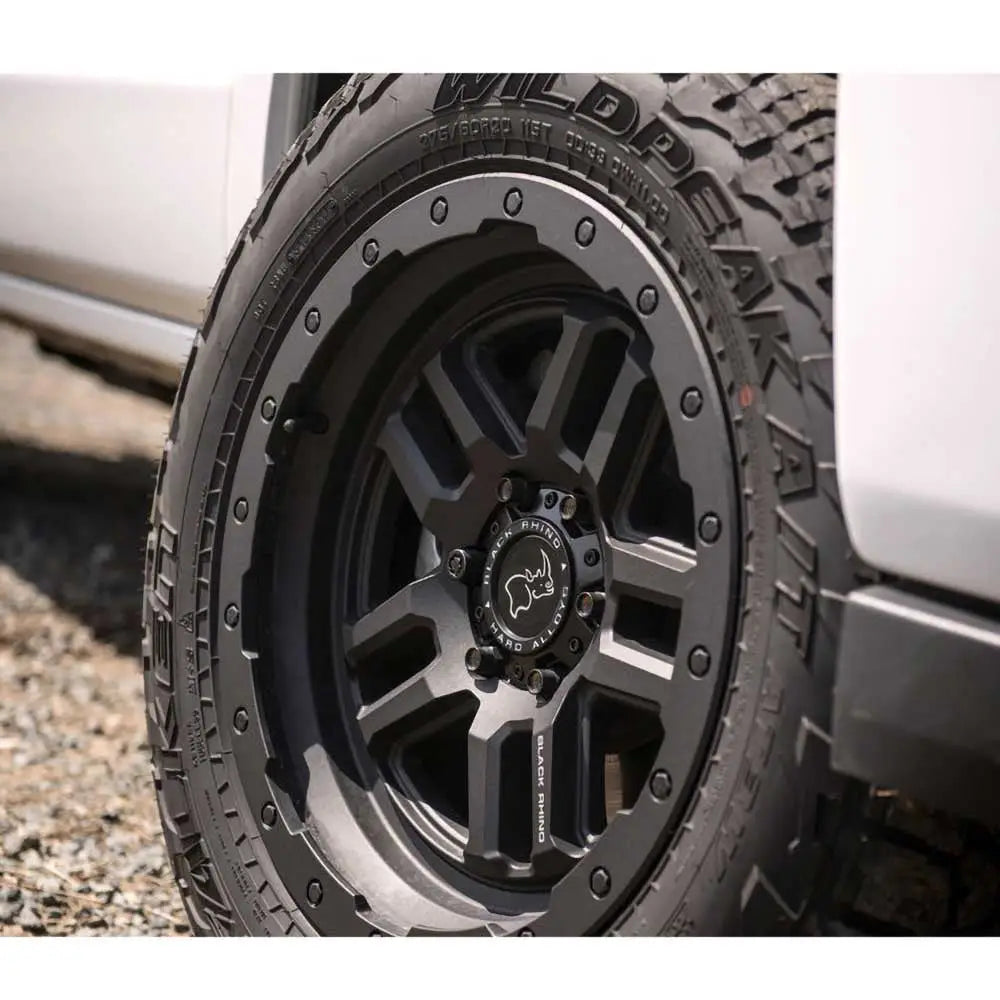 Felg Matte Black Barstow Black Rhino 17x8 Et52 6x130